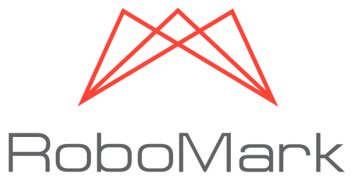 ROBOMAKR LOGO Red and Grey ROBOMARK LOGO Copywrite 2019